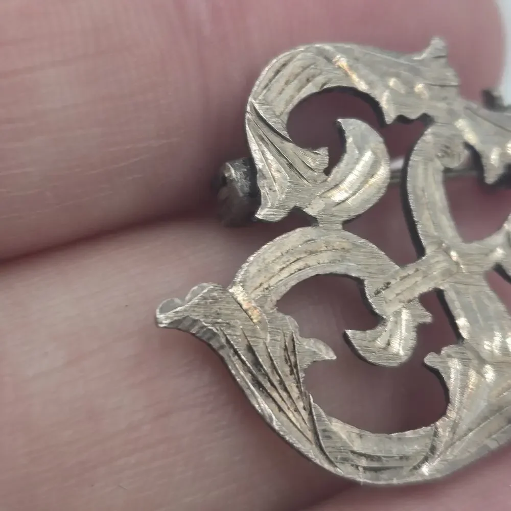 Vintage 925 Sterling Silver Mexico Initial 